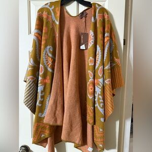 Floral Patterned Shawl